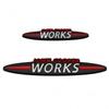 Pegatinas Emblema de Metal JCW John Cooper Works Calcomanía para Guardabarros Lateral Trasero Maletero de Coche Pegatina