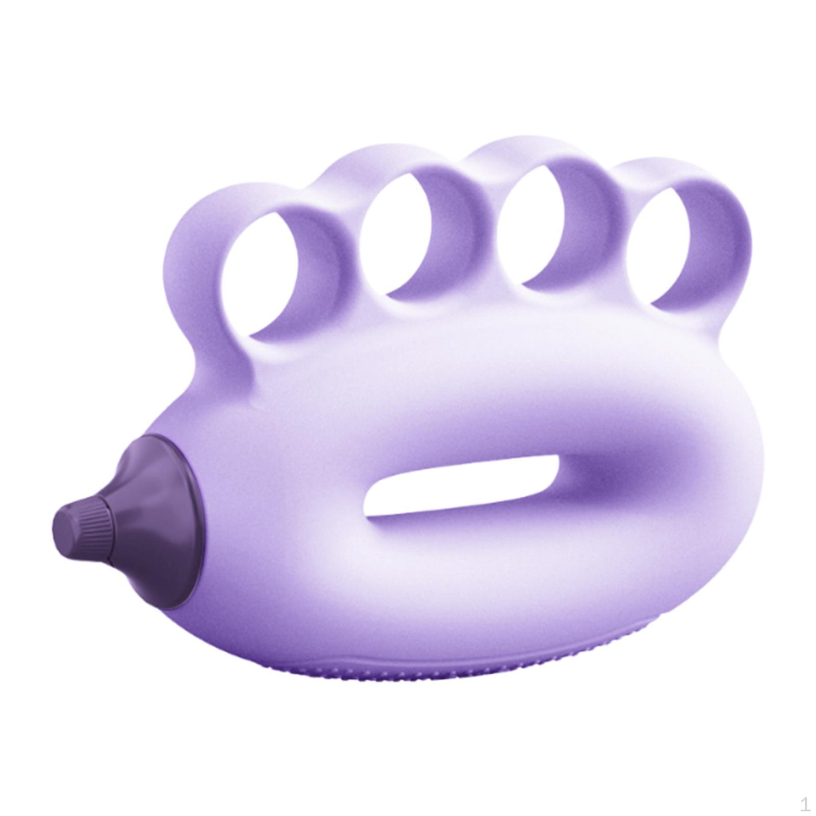 

Children s Grip Strength Trainer, Silicone Finger Exerciser with Variable Resistance фиолетовый