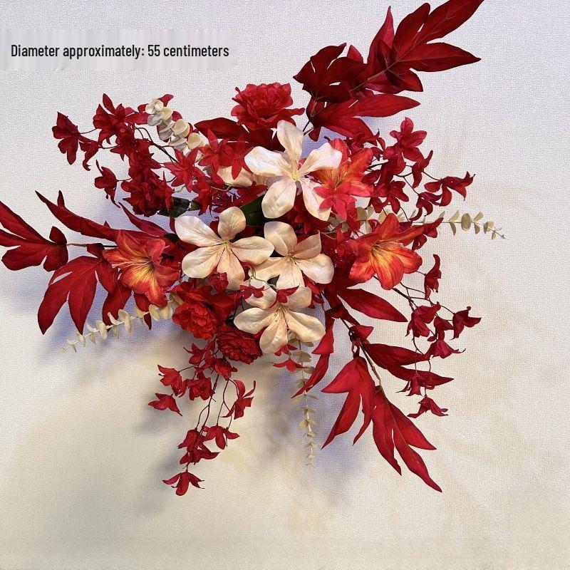 Silk Eucalyptus Wedding Table Runner: Floral Arrangement & Engagement Decor