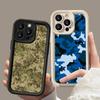 LZ6 Camouflage Camo Design Silicone Phone Case for Xiaomi 11 Lite 5G 14T Redmi 14C 13C A3 Note 12 11 9 10 13 Pro Plus Shockproof Back Cover