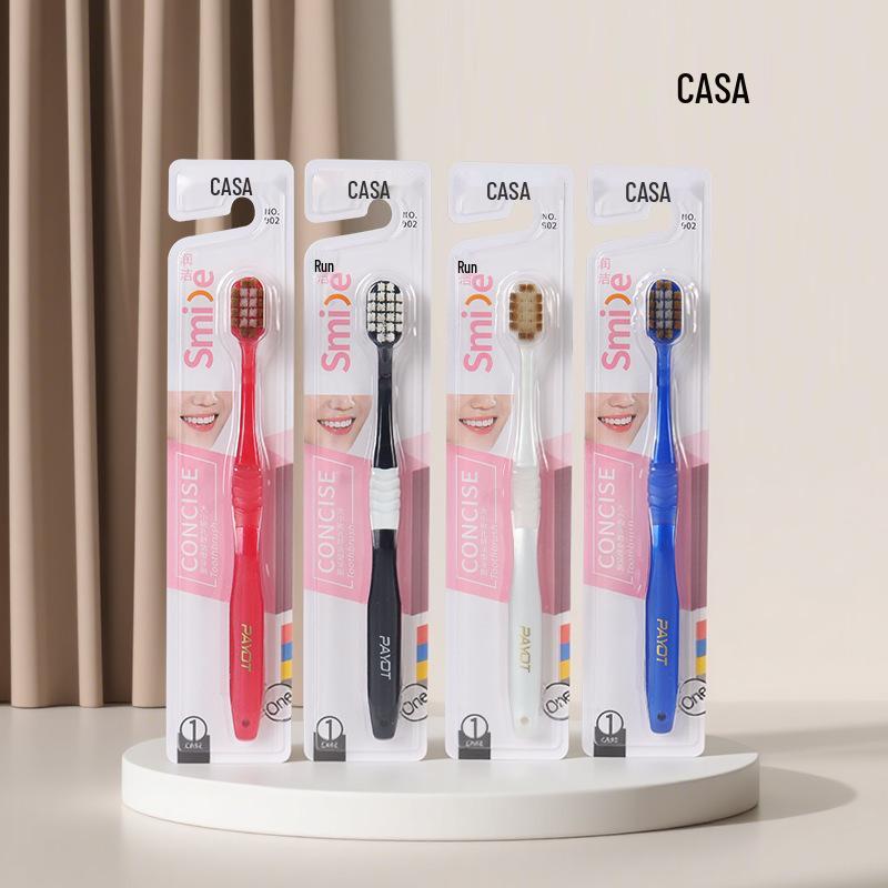 

Kasa Men s Medium Hard Bristle Toothbrush - Smoke Stain Remover (Single Pack)