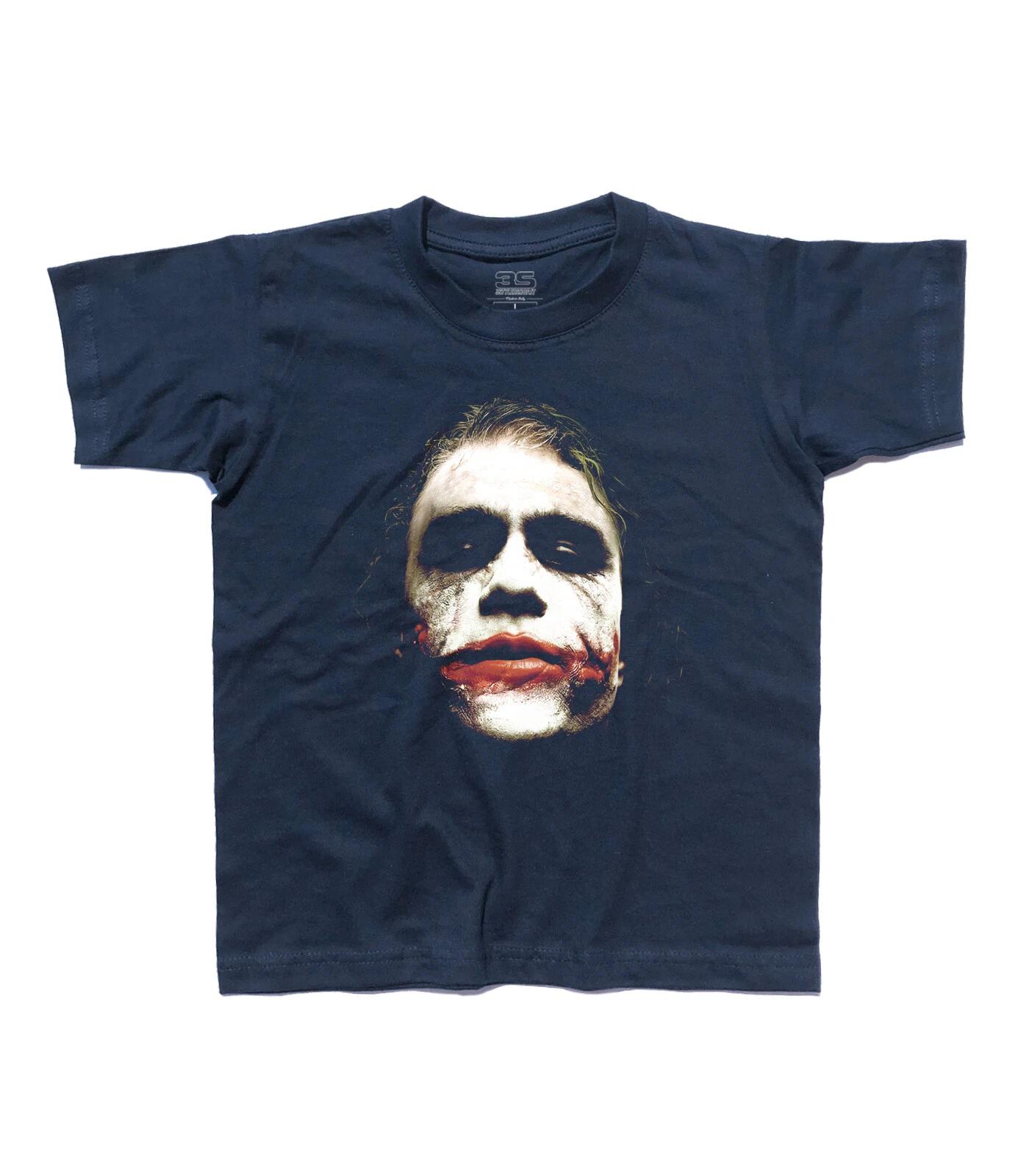 Children s T-shirt JOKER 1 THE DARK KNIGHT BATMAN Heath Ledger bat Gotham 110