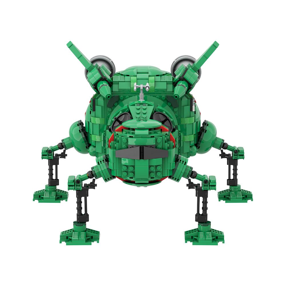 MOC Red Dwarf Starbug 1 Bausteine Modell High-Tech Außerirdisches Biologisches Raumschiff Steine Montage Spielzeug Kinder DIY Geburtstagsgeschenke