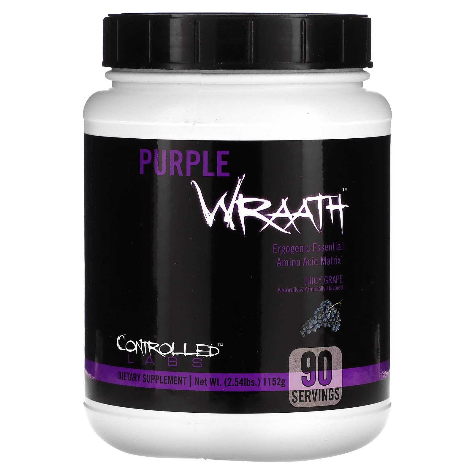 

Pure Wraath, Juicy Grape Flavor, 1,152G(2.54Lb)