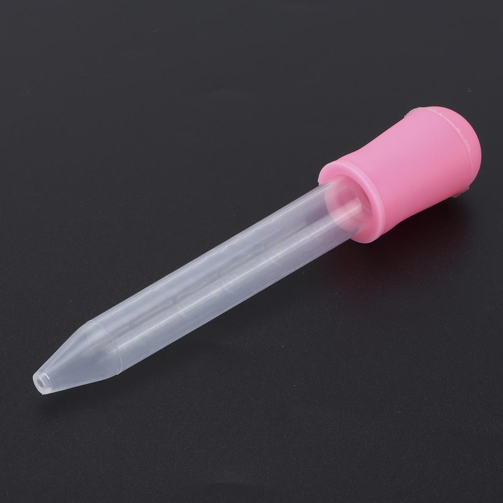 Plastic Dropper Feeding Comfortable Transparent Feeding Straw for Fish Feeding
