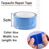 1Roll Universal Outdoor Awnings Tarp Truck Car PE PVC Tarpaulin Repair Glue Waterproof Adhesive Tape