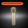 Copper Reducing Threaded Coupling Adapter for Male/Female: 1/2", 3/8", 1/4", 1/8" Connector