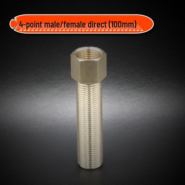 Copper Reducing Threaded Coupling Adapter for Male/Female: 1/2", 3/8", 1/4", 1/8" Connector