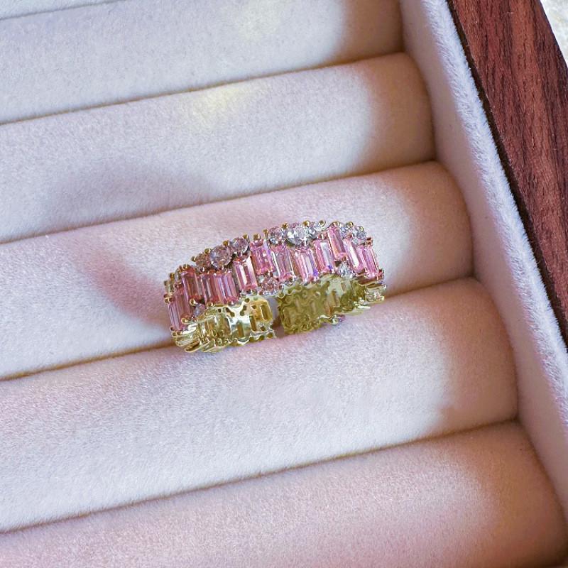 Luxurious And Distinctive Adjustable Copper Ring For Women Stylish Everyday Accessory