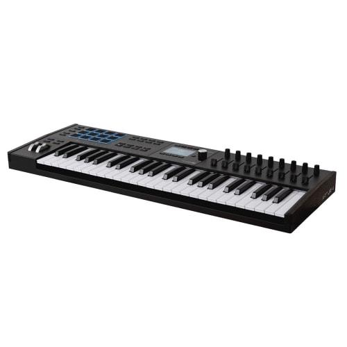 Arturia KeyLab mk3 Keyboard Controller, 49 Keys, Velocity & Aftertouch, Pad Function, Full-Color Display, Black
