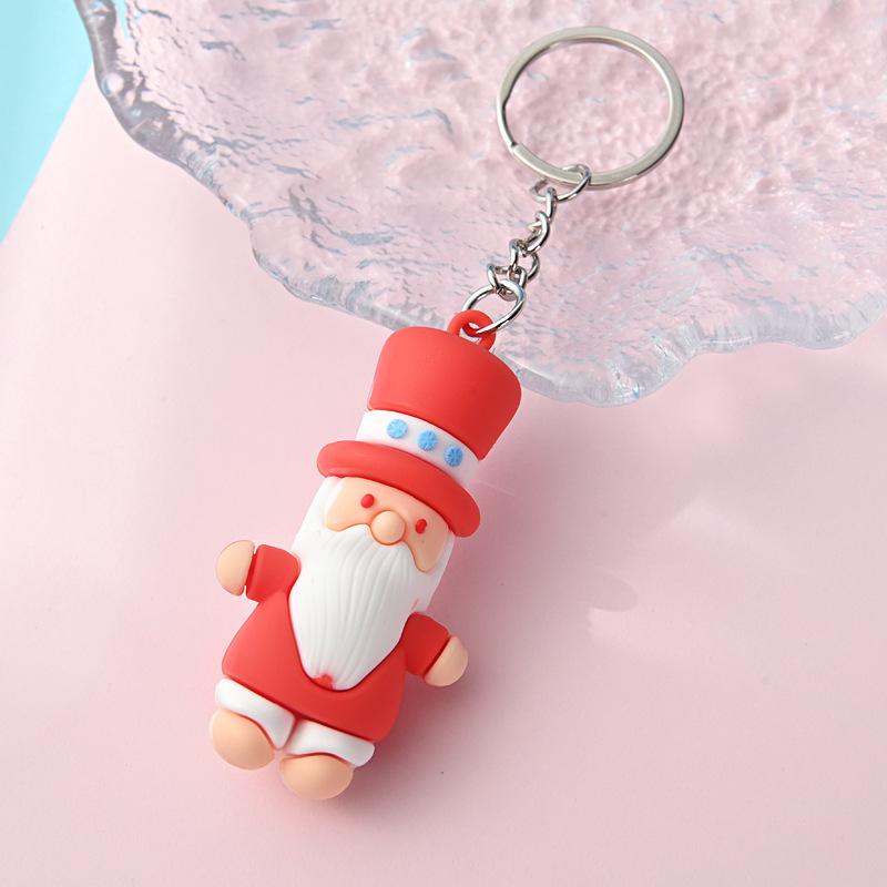 Детские подарки Рождественский брелок в виде лося со снеговиком Подвеска Счастливого — фото 12