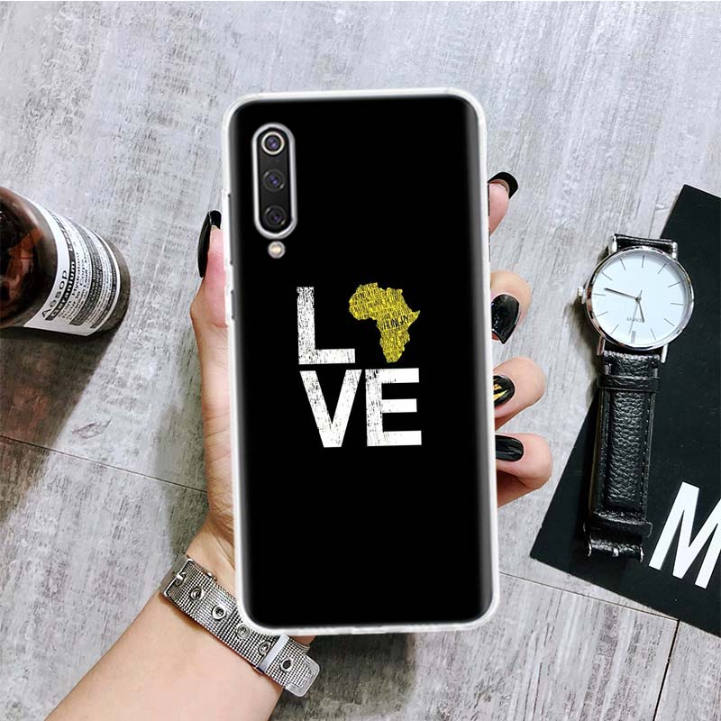 Africa Map Geography Painted Phone Case For Xiaomi Redmi Note 15 14 13 12S 12 Pro Plus 11S 11E 11 11T 10S 10 Art Soft Pattern Co