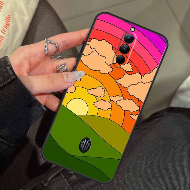 Rainbow 70s Groovy landscape Case For ZTE Nubia RedMagic 11 Air 8 9 10 8S 9S 10S Pro Plus 5G 5S 6 7 6S 7S Pro 10 Air Cover