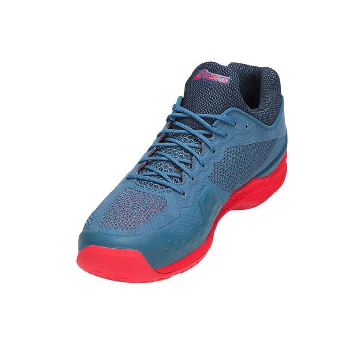Asics Court FF Hållbara Andningsbara Låga Löparskor Unisex Sneaker Blå E700N-400