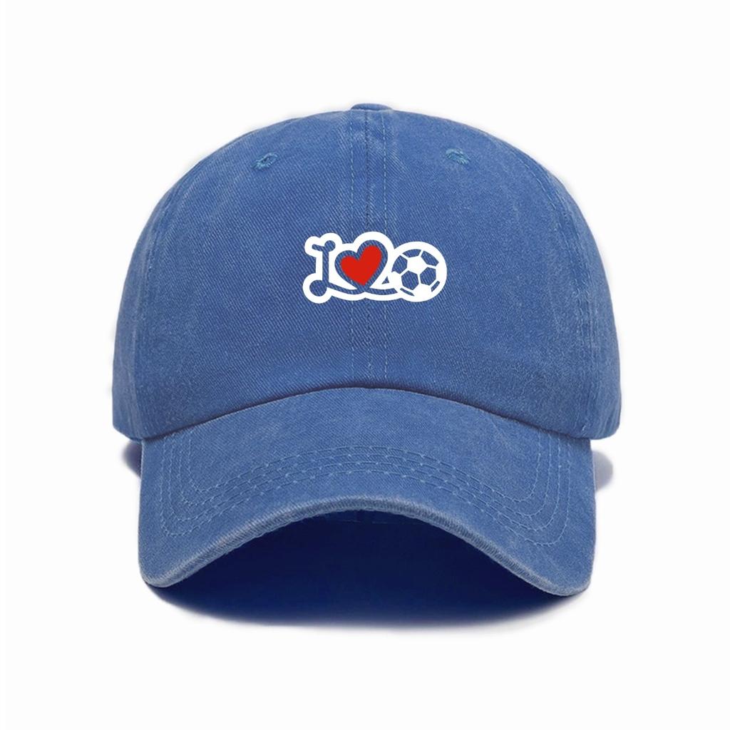 1pc Soccer Print Baseball Cap for Watch The Game,Perfect for Outdoor Activities and Urban Adjustable,Catering To Football Fans