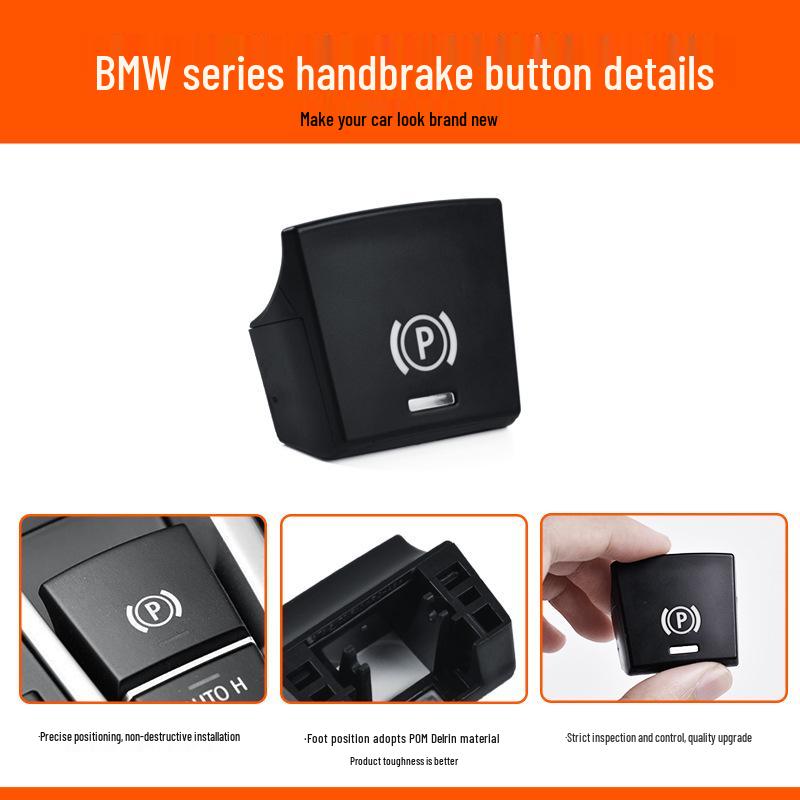 BMW 5 & 7 Series Electronic Handbrake P Button for F18 F02 - Parking Brake Switch Accessory