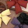 Bowknot Hair Scrunchies Thick Oversized Hair Scrunchy Elegant Hair Rope Scrunchy Women Ponytail Holder