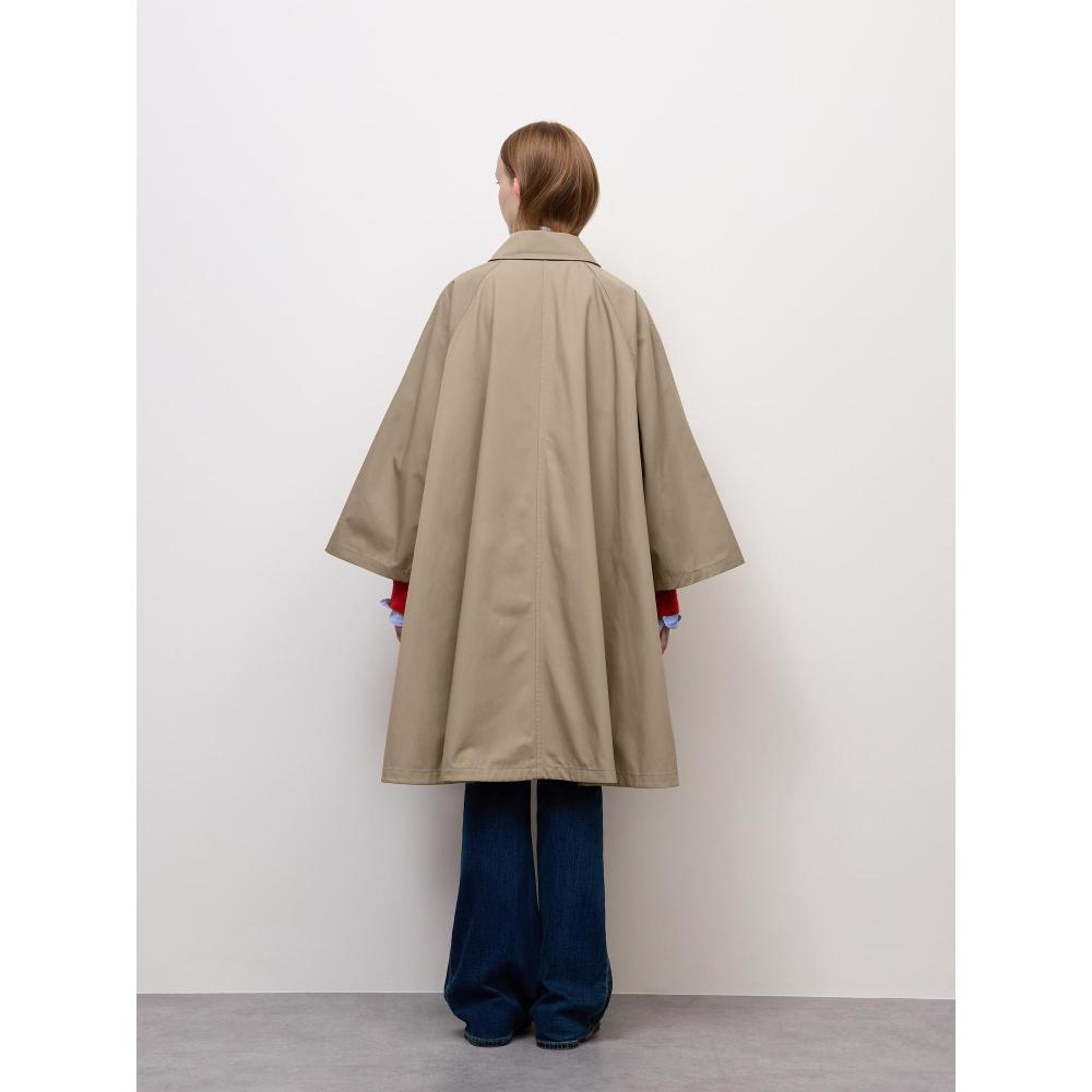 GU by Uniqlo Balmacarn Tent Line Coat Cl  Super Oversized Fit 