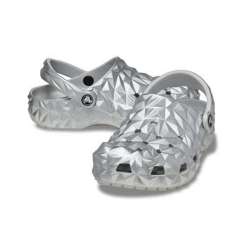 Crocs Public Cls Metallic Geometric Clog Sv 24sucl210002