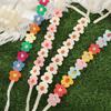 French Crochet Hair Bands Countryside Style Hair Scarf Sweet Knit Headband Girl