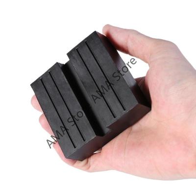 X7JF Quadrado Universal Com Fenda Adaptador de Almofada Protetora de Chão de Estrutura Veicular Reparo