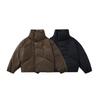 RUIIENRS X RCESZNE 2025 Winter Retro Stand Collar Loose Down Jacket YR302