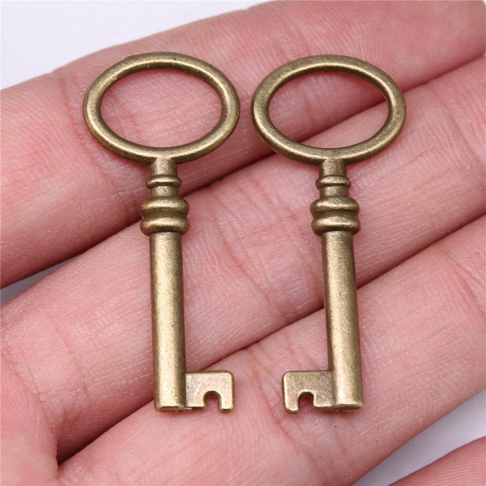 Key And Lock Charms Pendant Child Jewellery Massive Funny Art Supplies