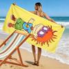 Rugrats 2D Flat Print Beach Towel, Large Soft Quick Dry Towel for Beach Camping Swimming.MSTJ0918335