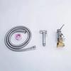 Bathroom Black Bidet Faucet Portable Toilet Bidet Sprayer Brass Toilet Bidet Faucet Hygienic Shower Hot Cold Water Toilet Faucet