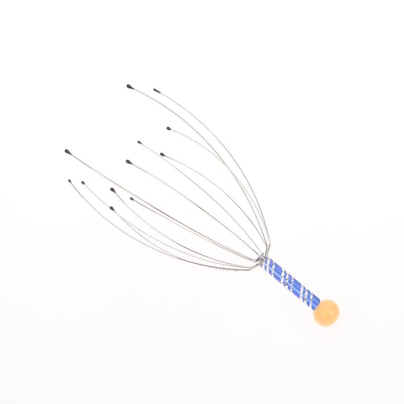 1Pcs Rubbing Scalp Relaxation Relief Body Massager Octopus Head Massager Scratcher Relieves Tension Health Care Tools