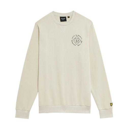 Lyle & Scott Mens Stamp Crew Neck Sweatshirt