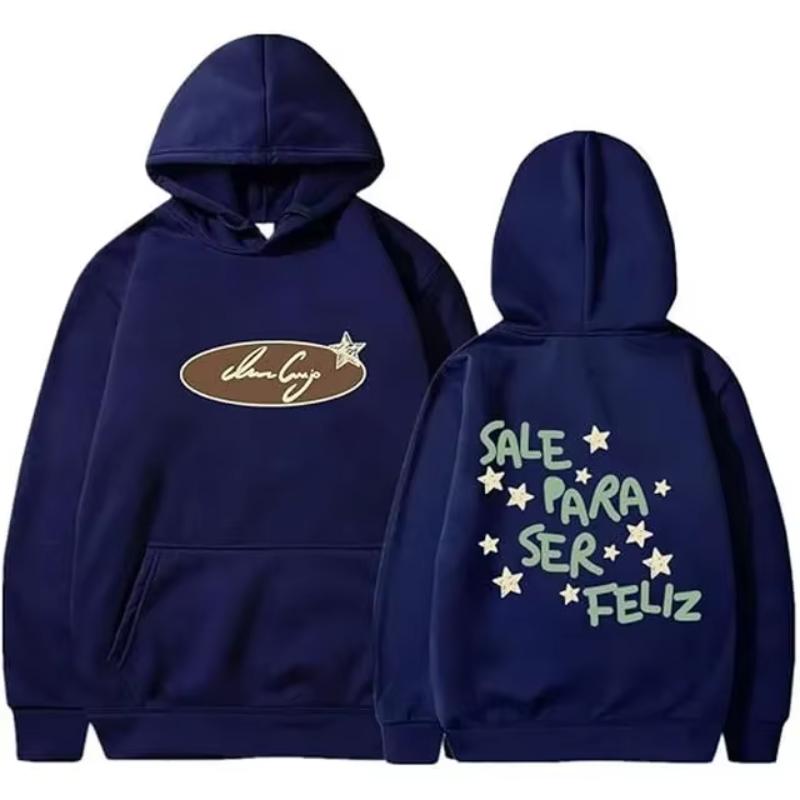 Ivan Cornejo Sale Para Ser Feliz Hooded Mirada Tour Parte Autumn Winter Sweatshirt for Men and Women Fans Pullover Oversize Top