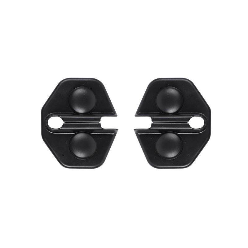 JeCar ABS Car Door Lock Cover Protect Buckle Sticker Trim Shell Latch Stop Anti Rust For Ford Mustang 2009-2013 Car