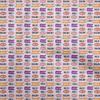 oneOone Cotton Flex Peach Fabric Text Sewing Fabric By The Yard Printed Diy Clothing Sewing Supplies 40 Inch
