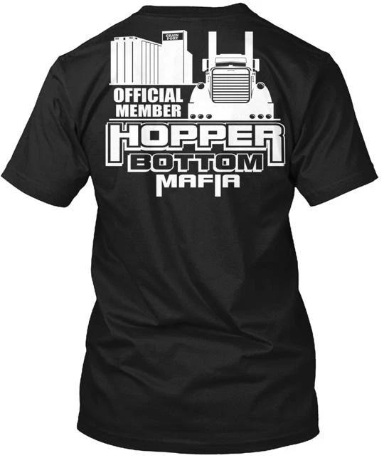 Hopper Bottom Mafia Left Chest Back Tee T-Shirt Made in the USA Size S to 5XL 2XL