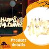 Happy Halloween Sign Decoration Holiday Festive LED Light Up