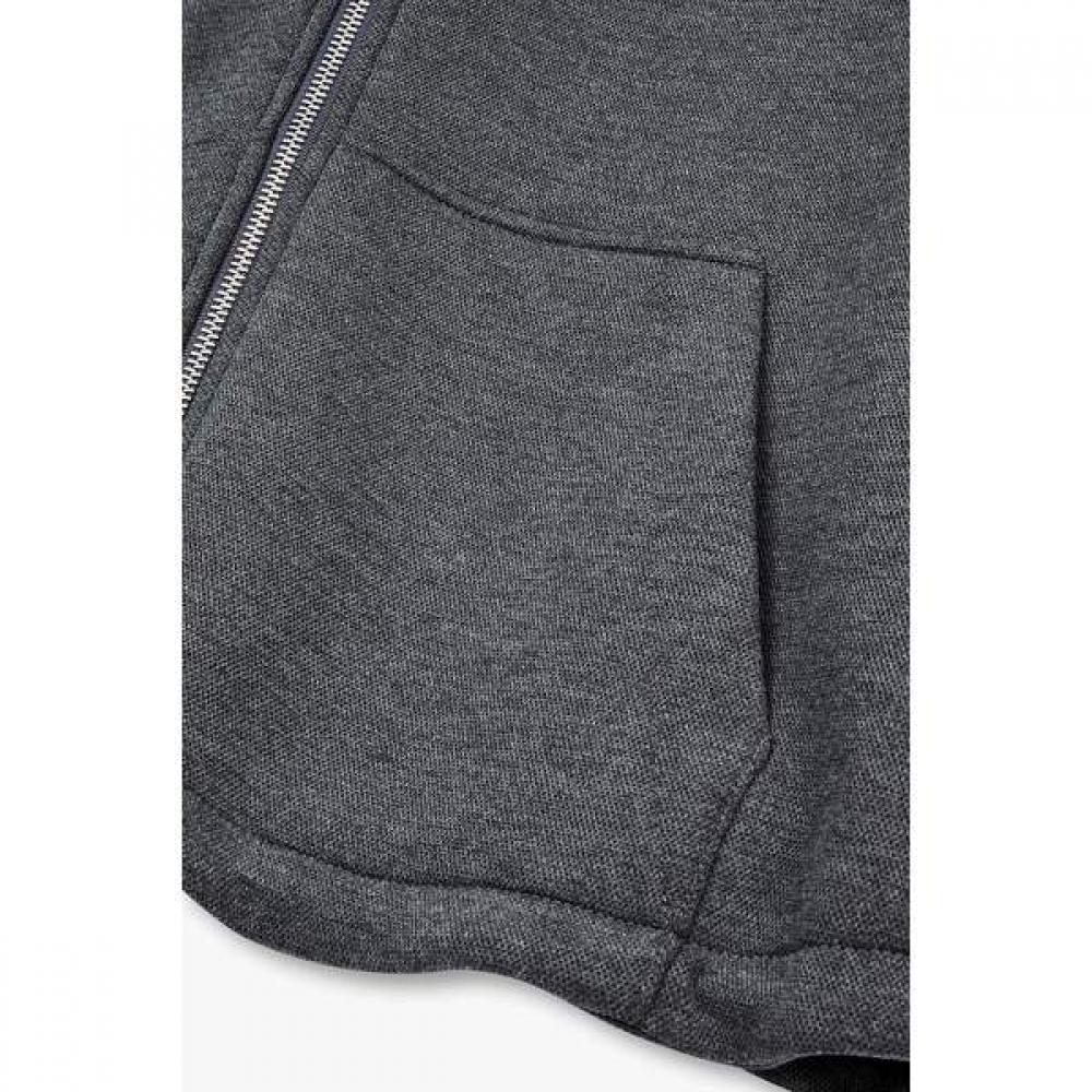 Vov Leather String Jersey Hooded Jumper 7156120002r