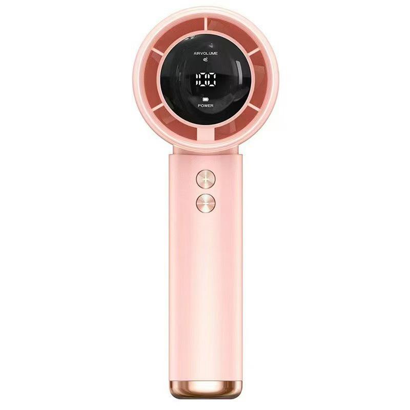 N68 Handheld Mini Fan: 100-Speed USB Rechargeable High-Speed Turbo Fan