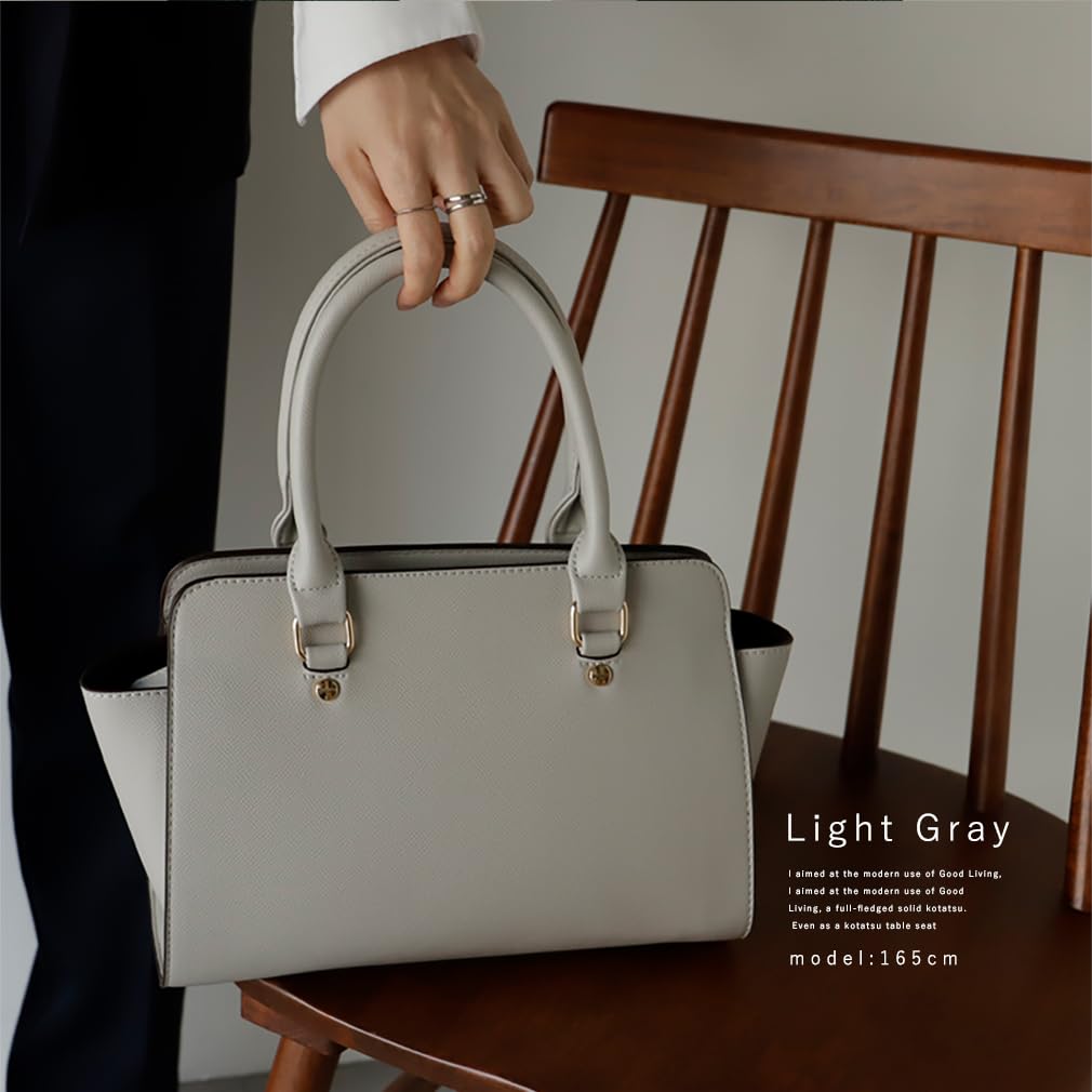 Vita Felice 2way Handbag for Women [VITAFELICE] Blpb-dh001n (light Gray)