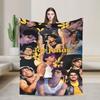 Joe Jonas Joecation Blanket Quality Warm  Throw Blanket Winter Students Living Room Pattern Bedspread