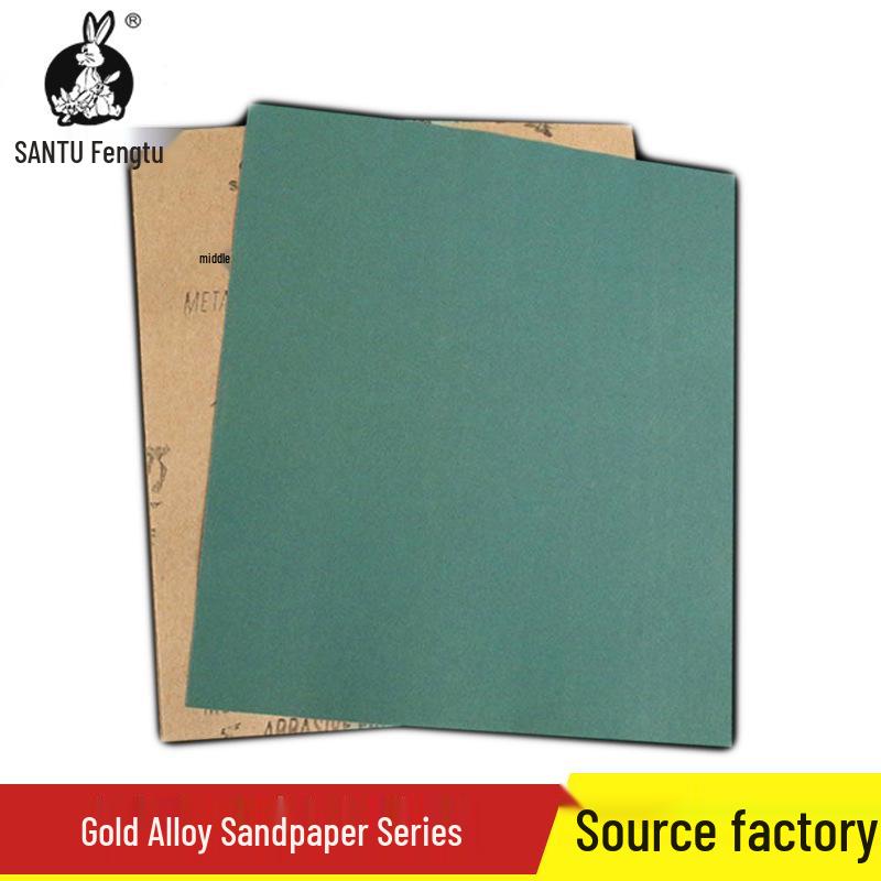 Shangfei Silicon Carbide Wear-Resistant Sandpaper for Metal & Wood Polishing, W7-50# Dry Manual Use.