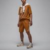 Jordan Podstawowe szorty polarowe Hbr 9" z nadrukiem logo Męskie szorty khaki FV7310228
