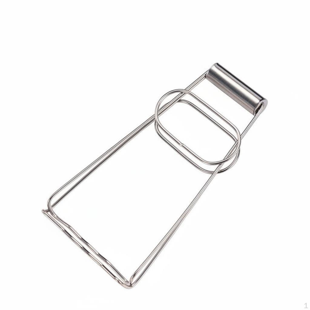 Stainless Steel Bowl Clamp Non-Non-Attracting Anti-Scald Plate