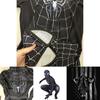 Breathable And Elastic Spiderman Black Venom Zentai Suit With See-through Eyes
