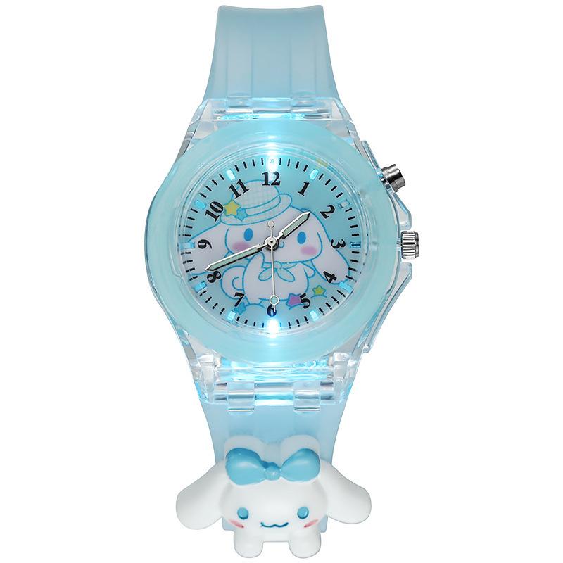 Cartoon Primary School Children'S Watch, Luminous Silicone Electronic Watch Doll Watch
