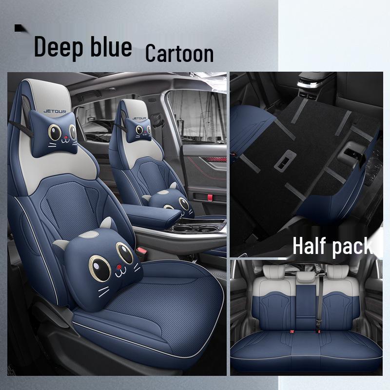 LTCS Jietu Dasheng Sports Leather Car Seat Cover: Fashionable, Year-Round Cushion