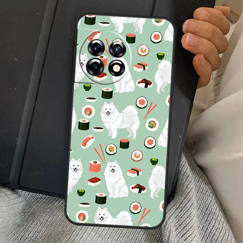 Japanese Spitz Dog Case For OnePlus 15 13 12 11 13R 13T 10T 10R 12R OnePlus Nord 5 CE 2 3 4 Lite N20 N30 Cover