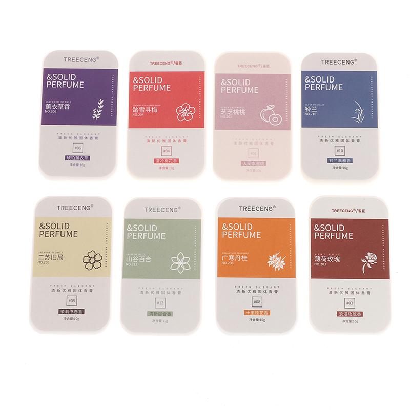 Pocket Unisex Solid Balm Perfume Long Lasting Fragrance Sweat Perfumes Deodorant