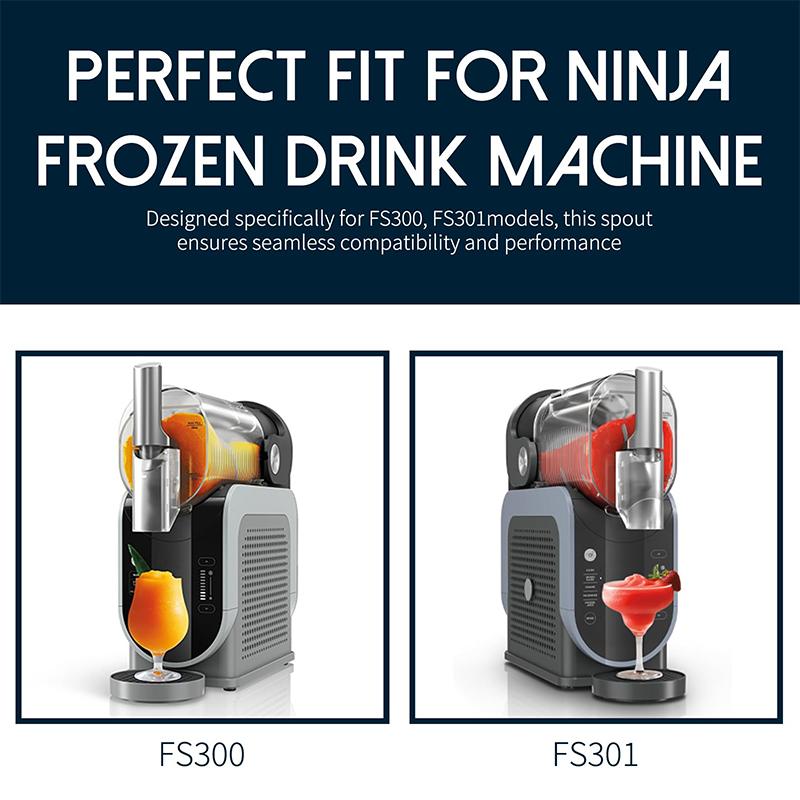 Replacement Auger For Ninja Slushie Fs301 & Fs300, Integrated Casting Is Bpa Free Replacement Parts,Slushie Machine Accessories