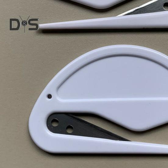 Briefumschlagöffner mit scharfer, verdeckter Klinge, sicheres Design, Blattschneider, Papierschneider, Geschenkpapierschneider, Paketöffner-Werkzeug für den Einsatz im Schulbüro